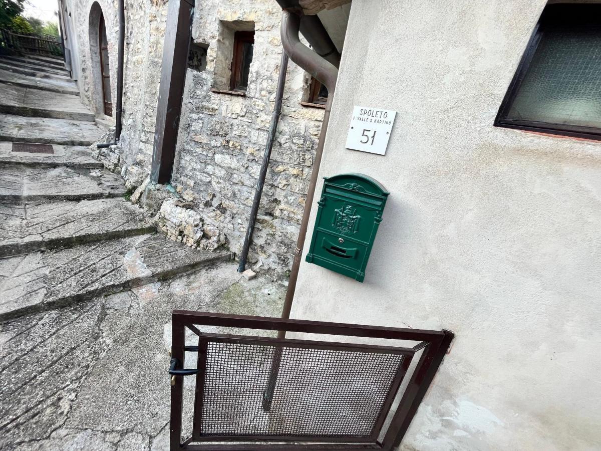 Appartamento A Valle San Martino Di Spoleto Buitenkant foto